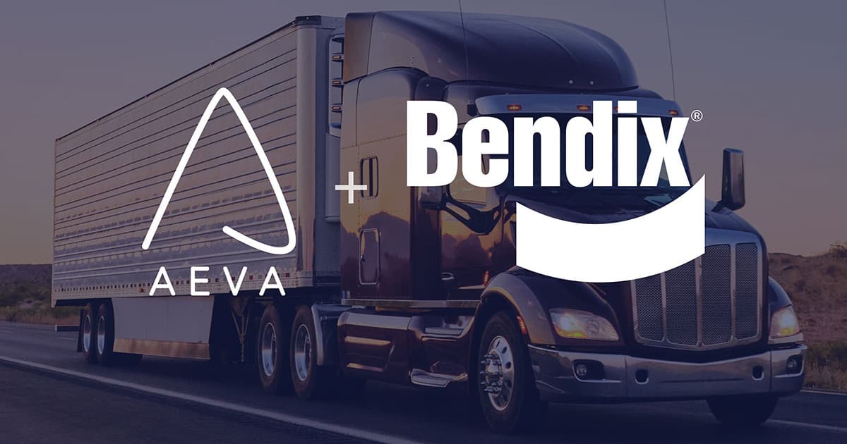 Bendix, Aeva Bring 4D Lidar to Class 8 Safety