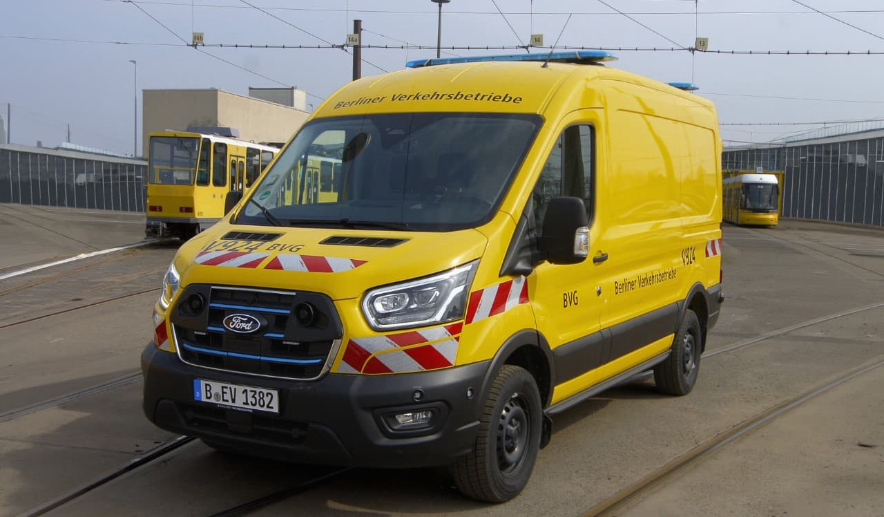 Ford Pro Will Deliver 131 Electric Vans to Berlin BVG