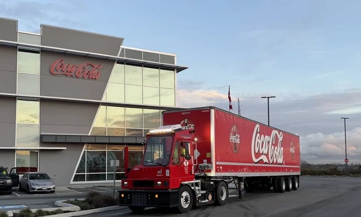 Orange EV Sends 2,000th Yard Truck to Coke Canada