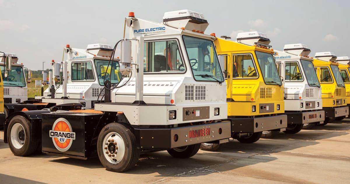 Orange EV Books 600-Truck Terminal Tractor Order