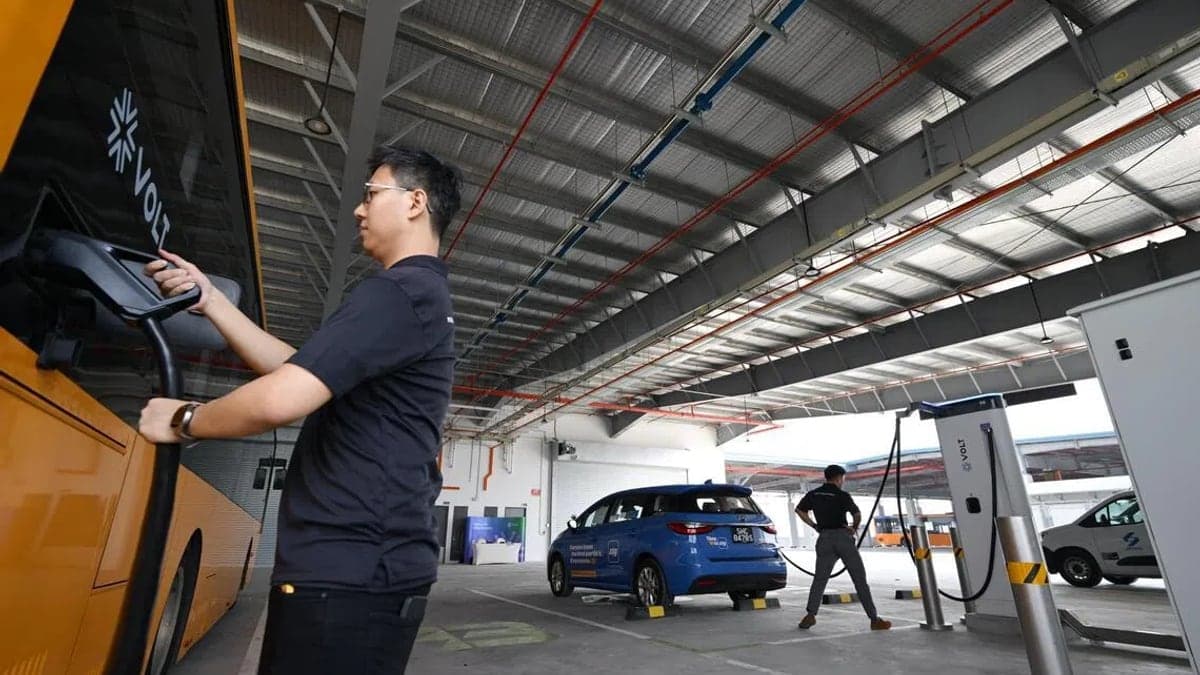 Singapore Opens 46-Port Commercial EV Charging Hub