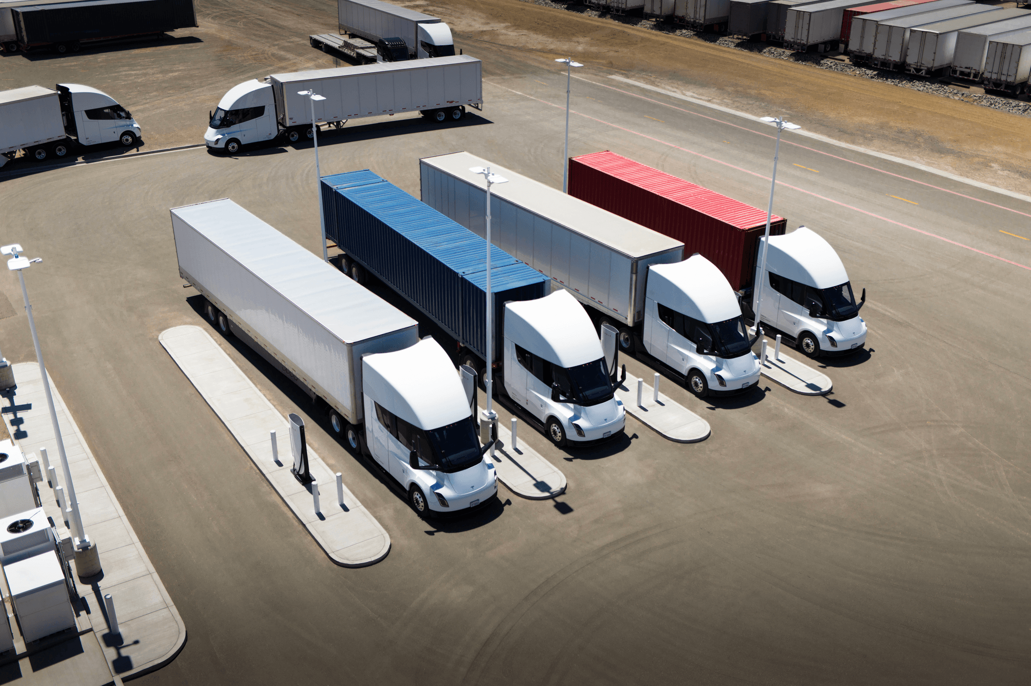 Tesla Megachargers Move Closer on Texas Freight Lanes