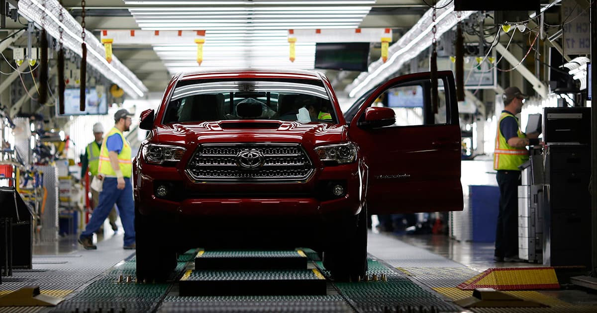 Toyota Moves Tacoma Output to Texas in $3.6B Plant Push