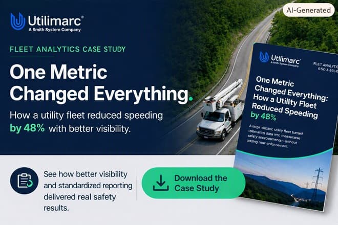 Utility Fleet Cuts Speeding 48% With One Reporting Metric